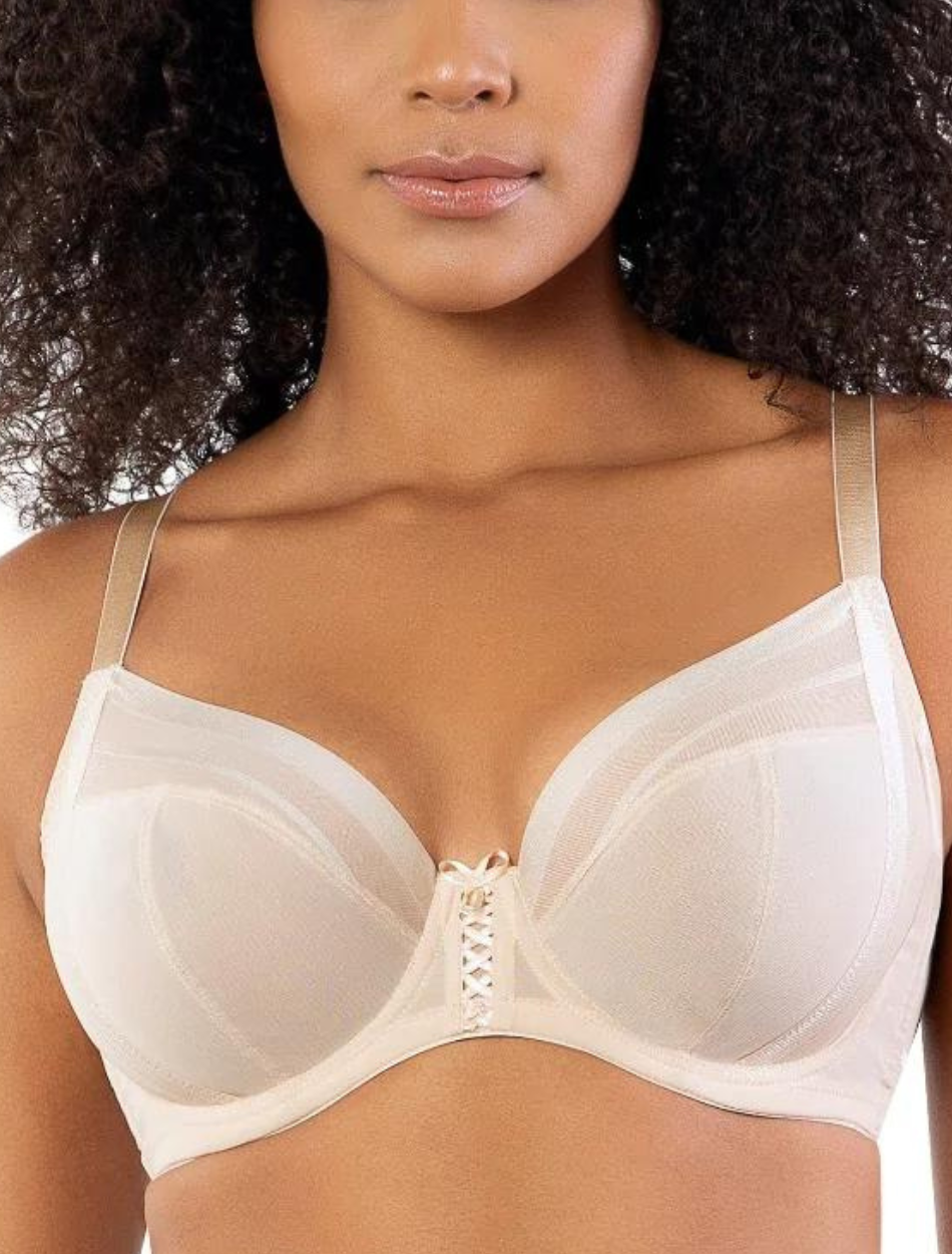 Parfait Shea Plunge Bra Underwired Unlined Bra, Bare | Beige Parfait Plunge Bra