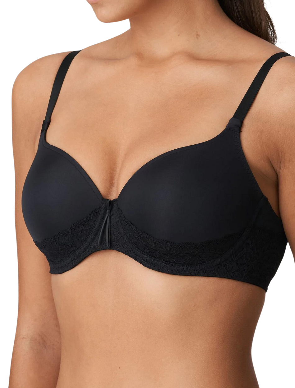 PrimaDonna Twist I Do Heartshape Underwire Bra, Black | Black PrimaDonna T-shirt Bra | PrimaDonna Padded Bra