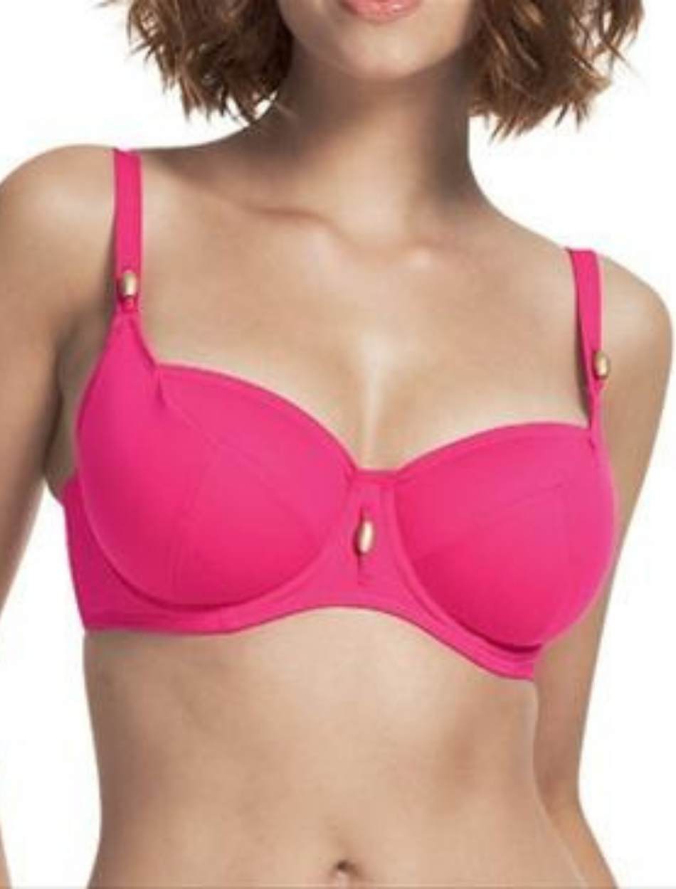 Fantasie San Diego U/W Balcony Bikini Top, Raspberry