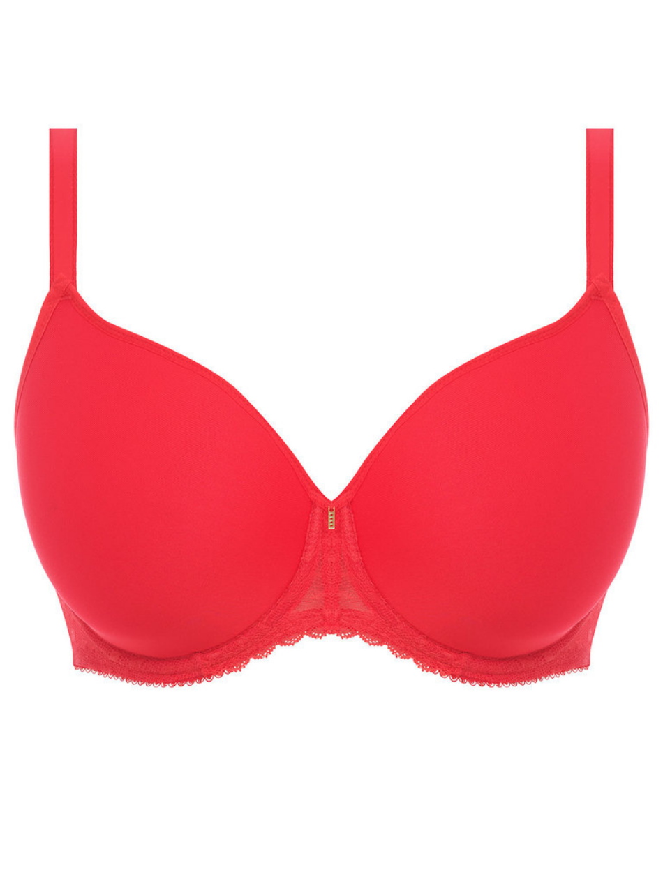 Freya Signature UW Molded Spacer Bra, Red Chili