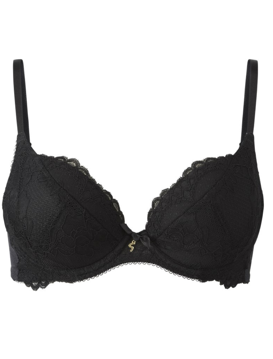 Gossard Superboost Underwire Plunge Bra, Black | Gossard Plunge Bra in Black