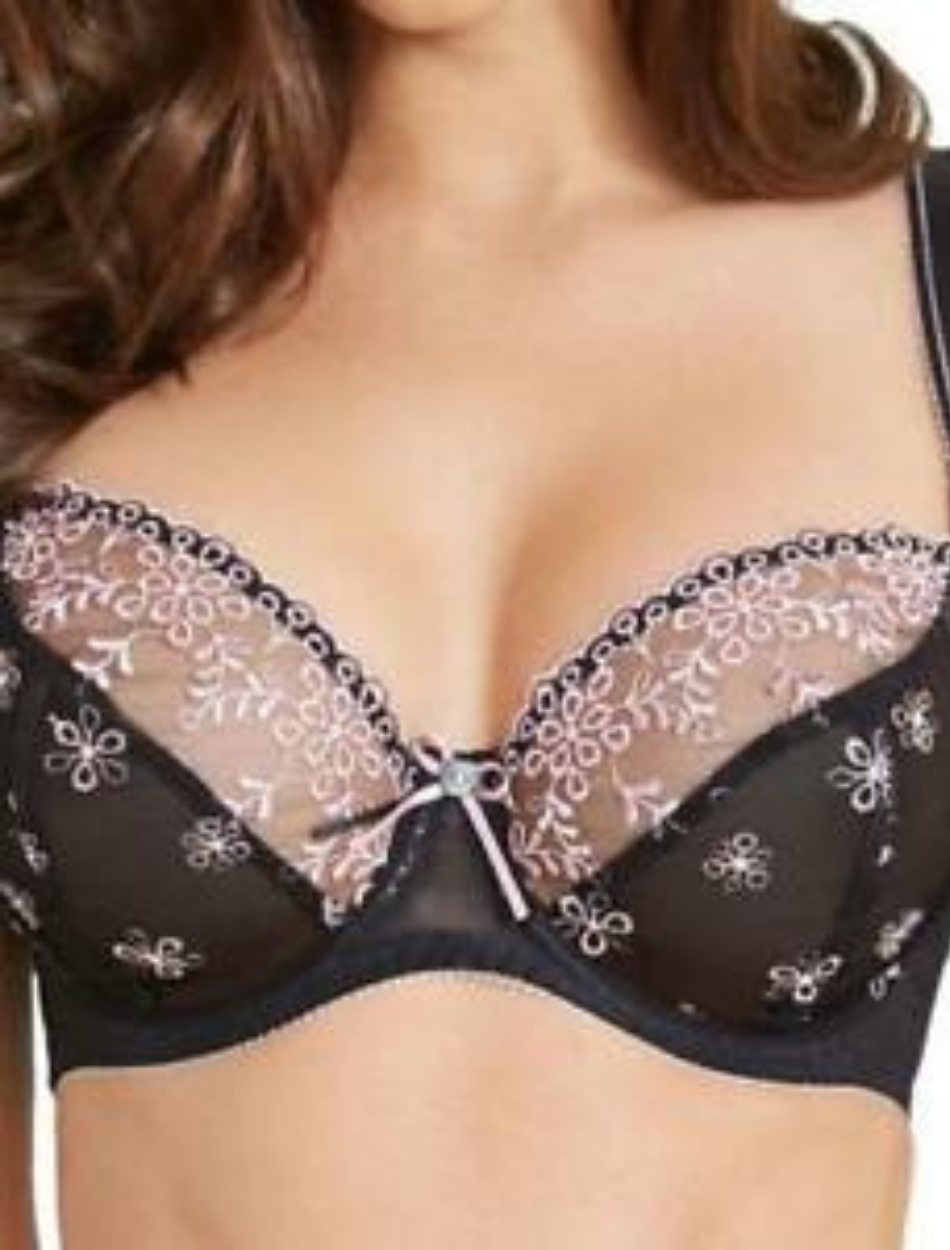 Freya Siren Underwire Balcony Bra, Black