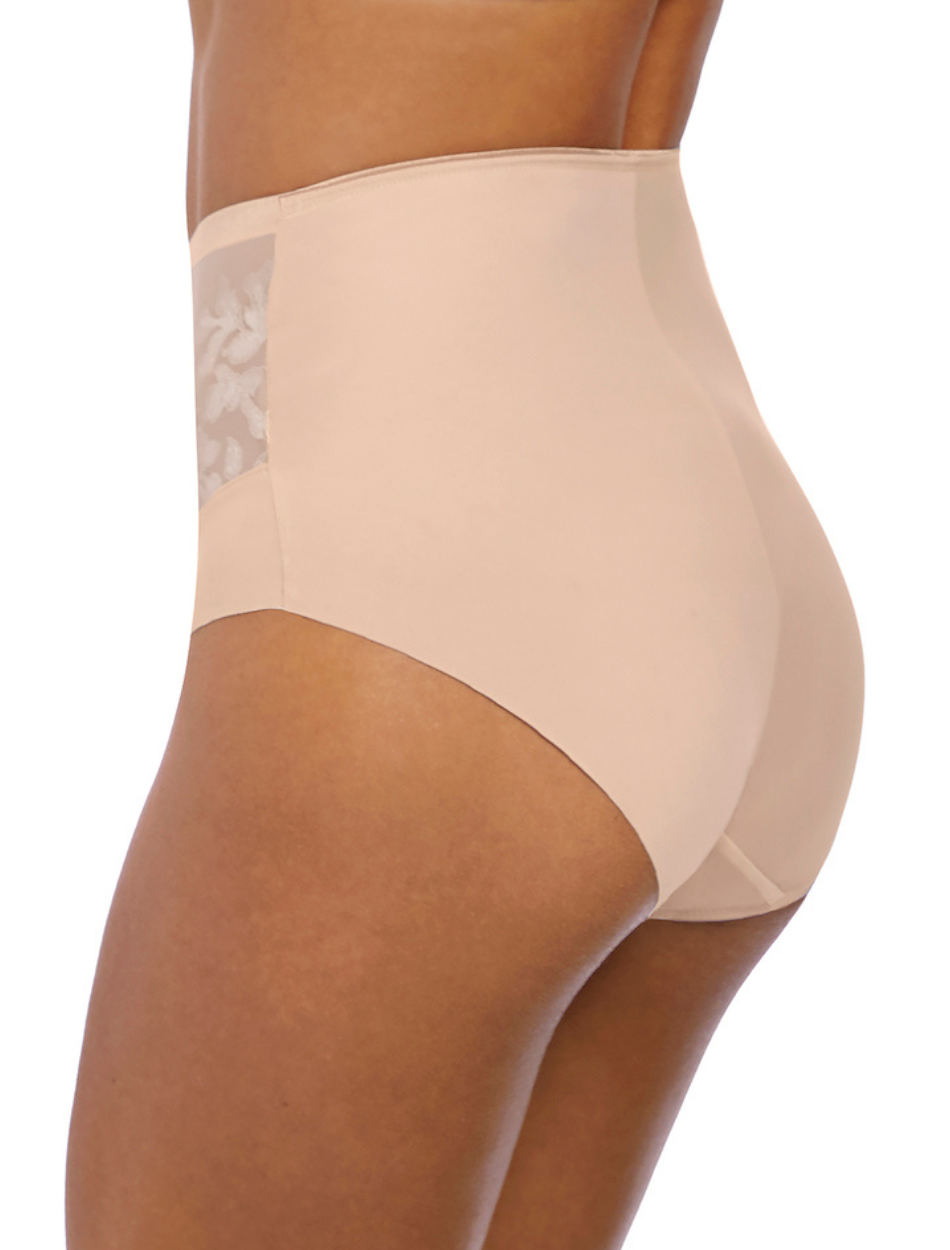 Fantasie Illusion High Waist Panty, Natural Beige | Beige High Waist Panties | Fantasie Illusion Briefs