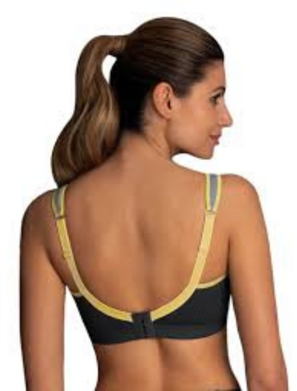 Anita Active Momentum Wire Free Sports Bra, Iconic Grey