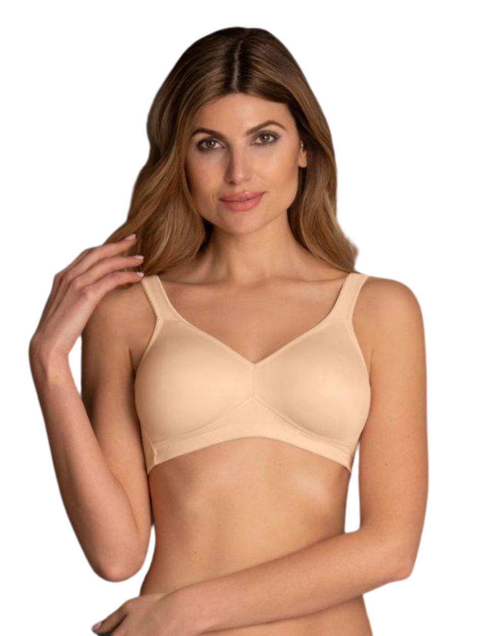 Anita Rosa Faia Twin Seamless Comfort Soft Cup Bra, Desert