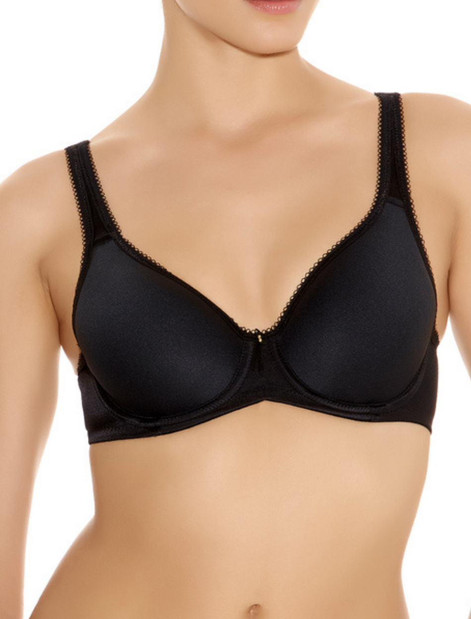 Wacoal Basic Beauty Contour Spacer Full Figure Underwire Bra, Black