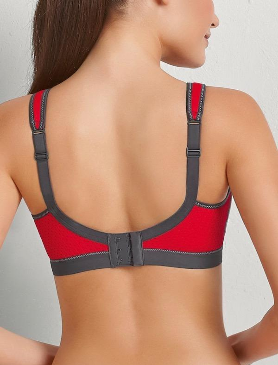 Anita Active Momentum Wire Free Sports Bra, Red