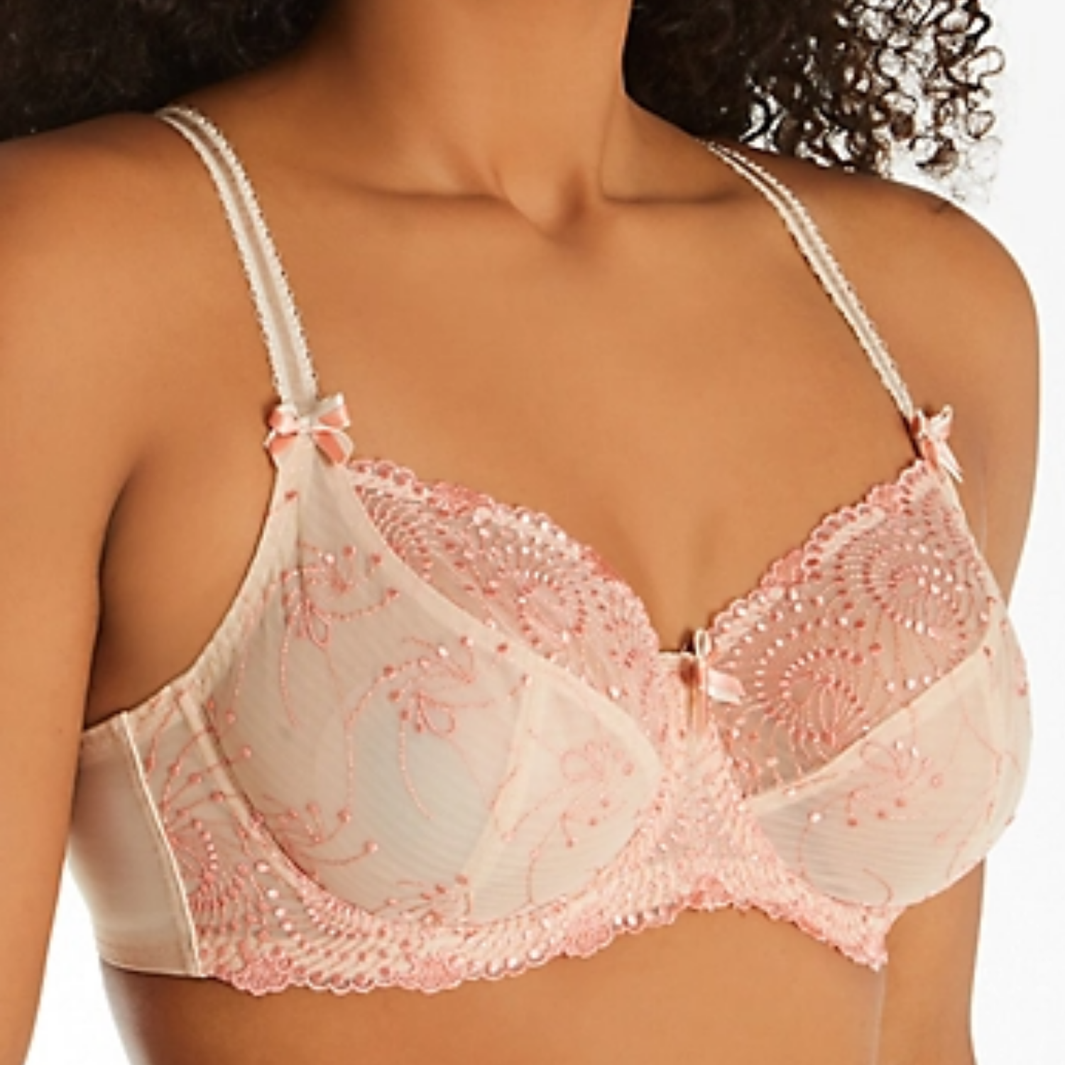 Fit Fully Yours Nicole See Thru Underwire Lace Bra Ivorycream Sunset Brasandhoney Bras 