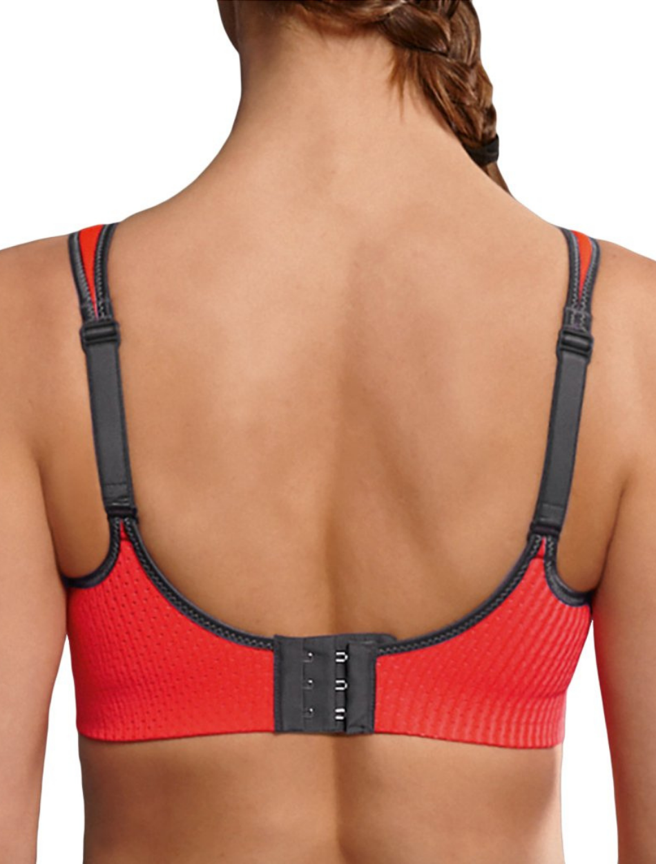 Anita Active Air Control Wirefree Padded Sports Bra Coral/Anthracite