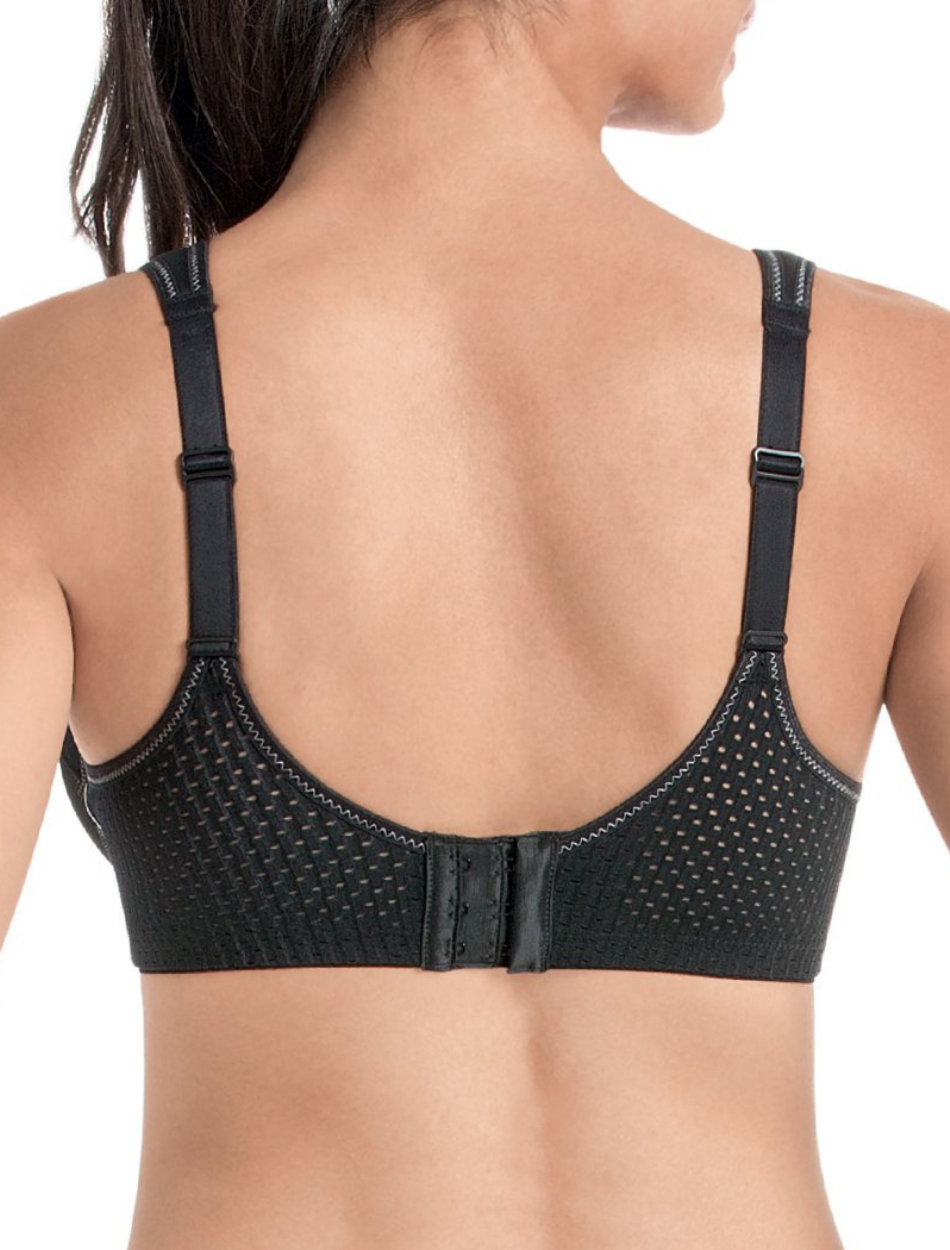 Anita Active Momentum Seamless Underwire Sports Bra, Black