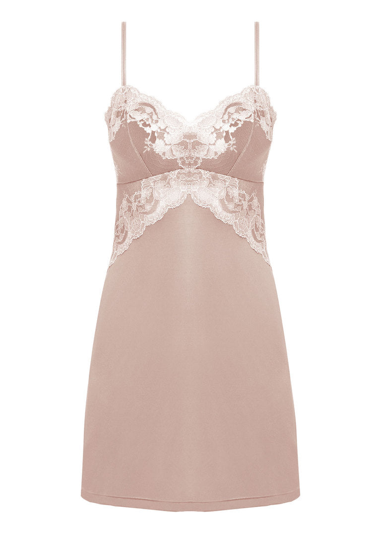 Wacoal Lace Affair Chemise, Rose Dust Angel Wing