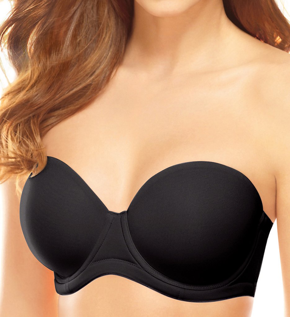 Wacoal Red Carpet Underwire Strapless Bra, Black | Black Wacoal Strapless Bras