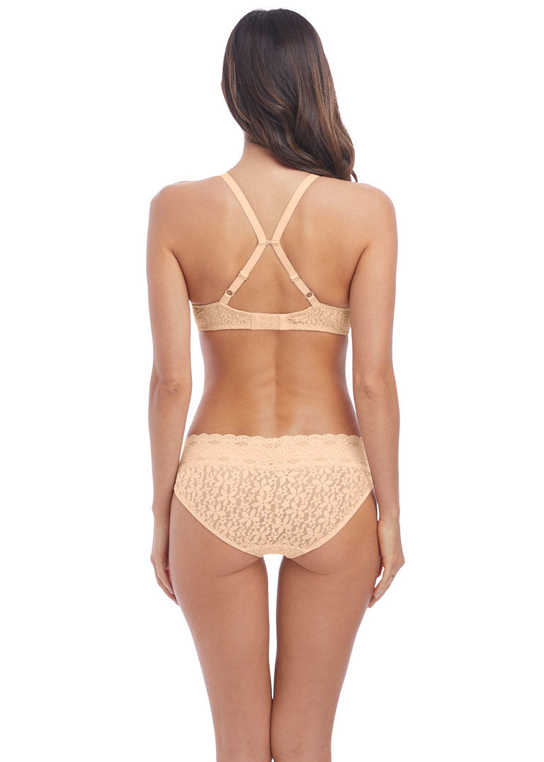 Wacoal Halo Lace Bikini Panties, Nude