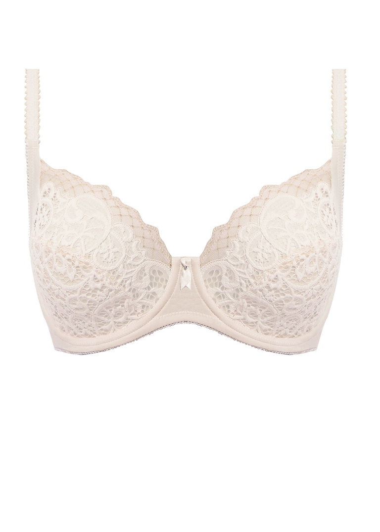 Wacoal Lace Essentiel Fuller Figure Bra, Cream / Powder