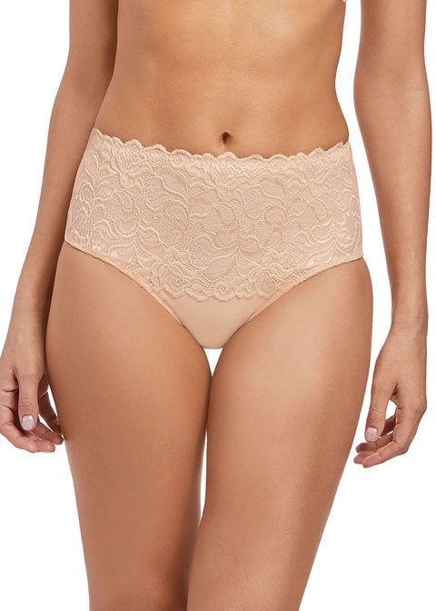 Wacoal Eglantine Control Panty, Creme Brulee