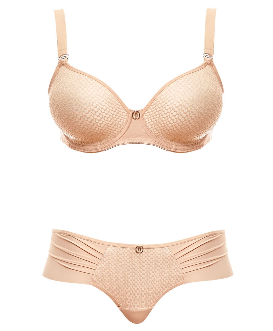 Freya Muse Underwire Spacer Moulded Bra, Sand