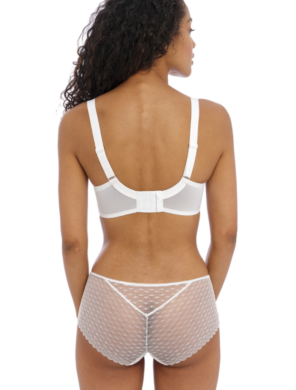 Freya Signature UW Balcony Bra, White | K Cup Bra in White