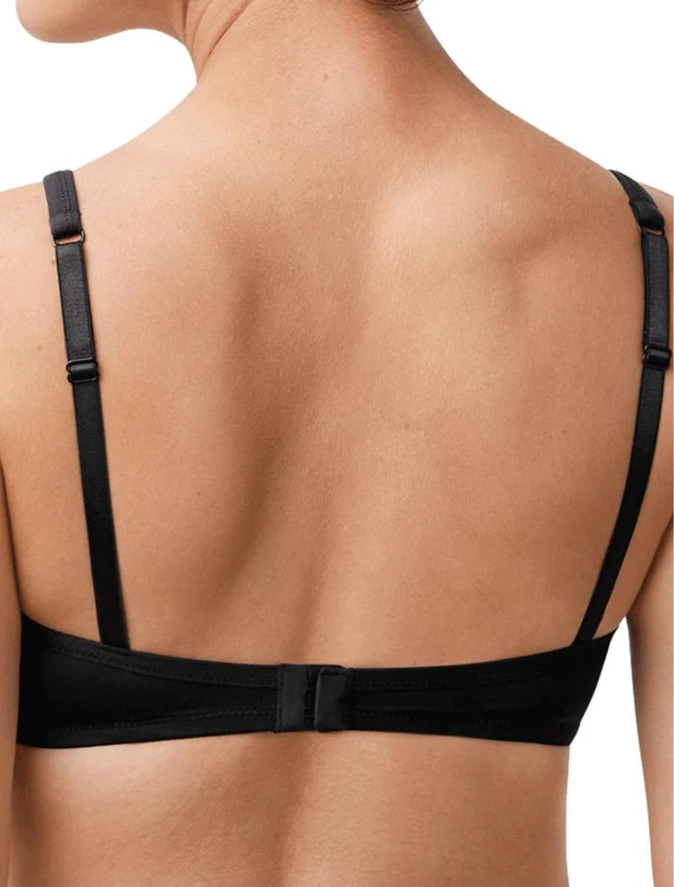 Amoena Lara Bra Wire Free Padded Mastectomy Bra, Black | Black Amoena Mastectomy Bra