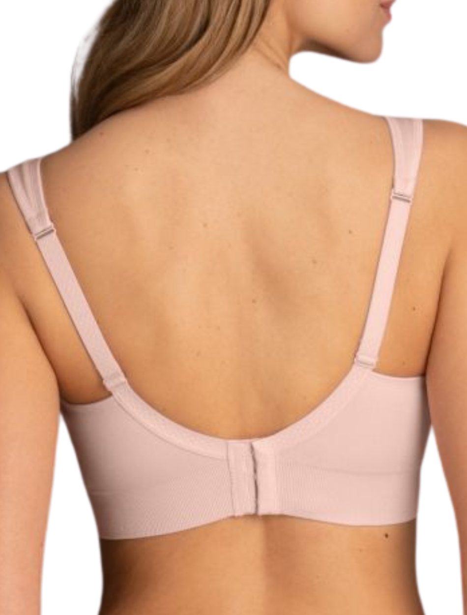 Anita Lotta Wire Free Mastectomy Bra, Lotus | Lotus Pink Post Mastectomy bra