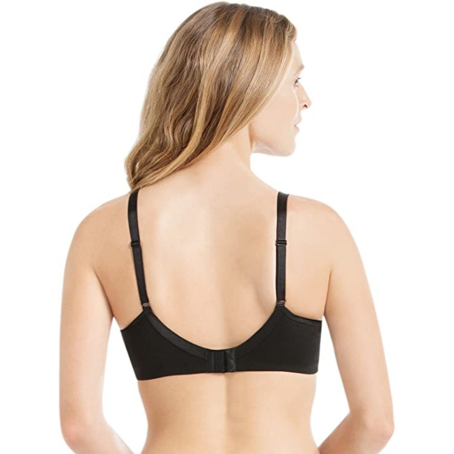 Anita Allie Cotton Mastectomy Bra, Black | Black Cotton Mastectomy Bra | Cotton Pocketed Bra