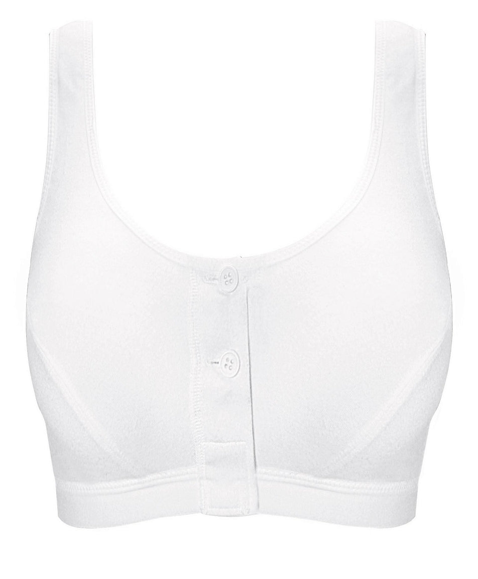 Anita Isra Wireless Post Operative bra, White | White Anita Isra Bra