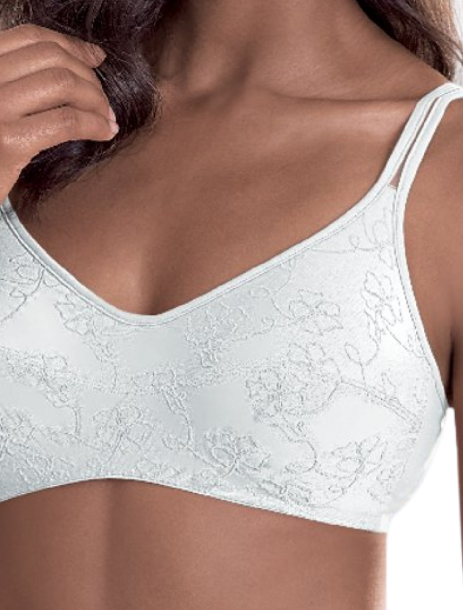 Anita Nastasja Wire-free Mastectomy Bra, White | White Anita Bilateral Mastectomy Bras