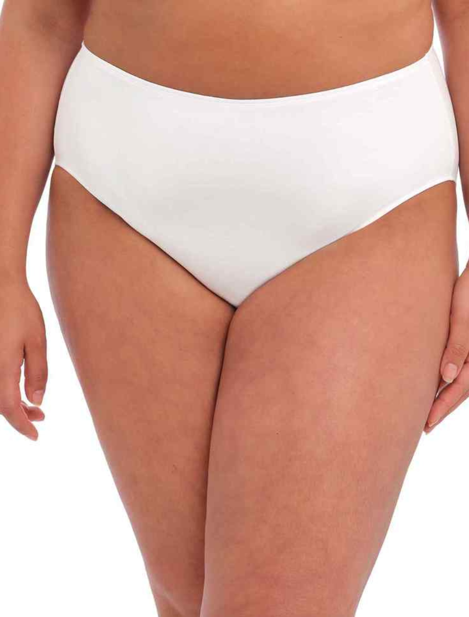 Elomi Smooth Full Brief, White