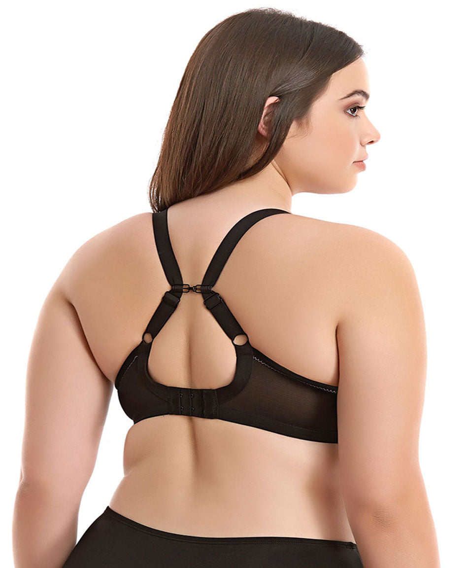 Elomi Bijou Underwire Banded Molded Bra, Black | Black Elomi Bijou Bra | Elomi T-Shirt Bras