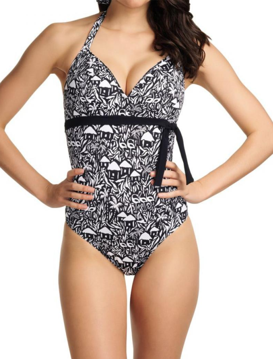 Freya La Bamba, Soft Cup Swimsuit, Black