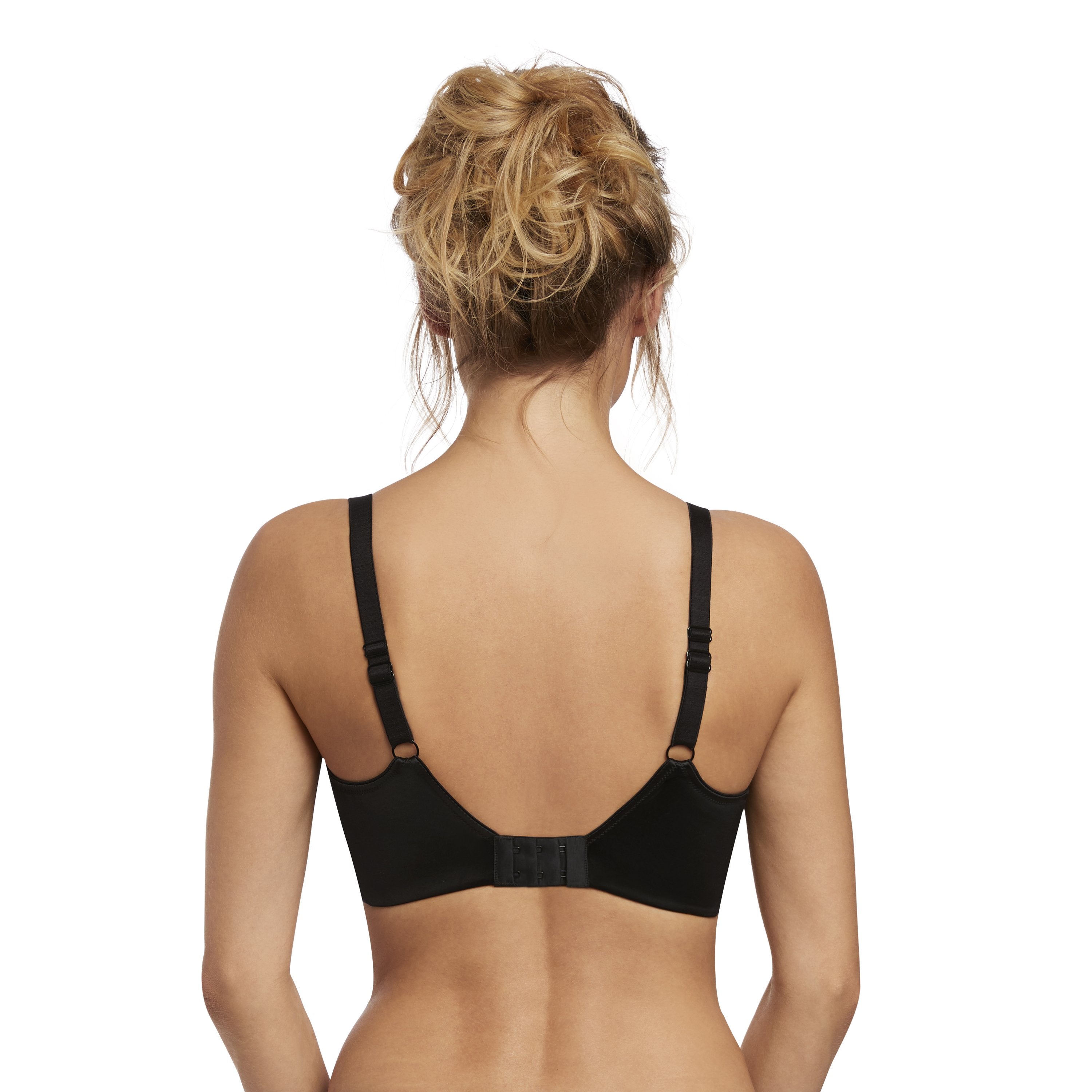 Fantasie Aura Underwire Molded T-Shirt Bra, Black | Fantasie T-Shirt Bras