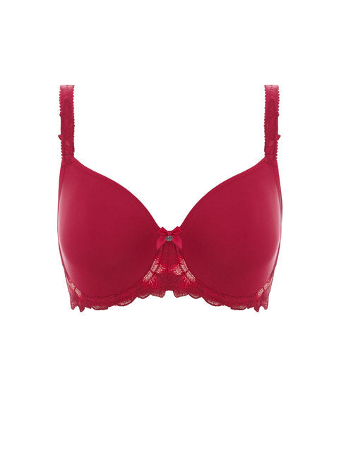 Fantasie Leona Spacer Full Cup Bra Banded Underwire, Red