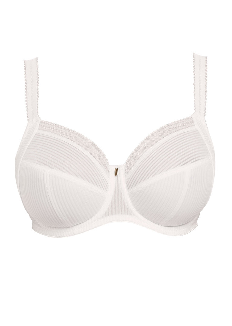 Fantasie Fusion Underwire Full Cup Bra With Side Support, White | White Bra | Fusion Bra In White