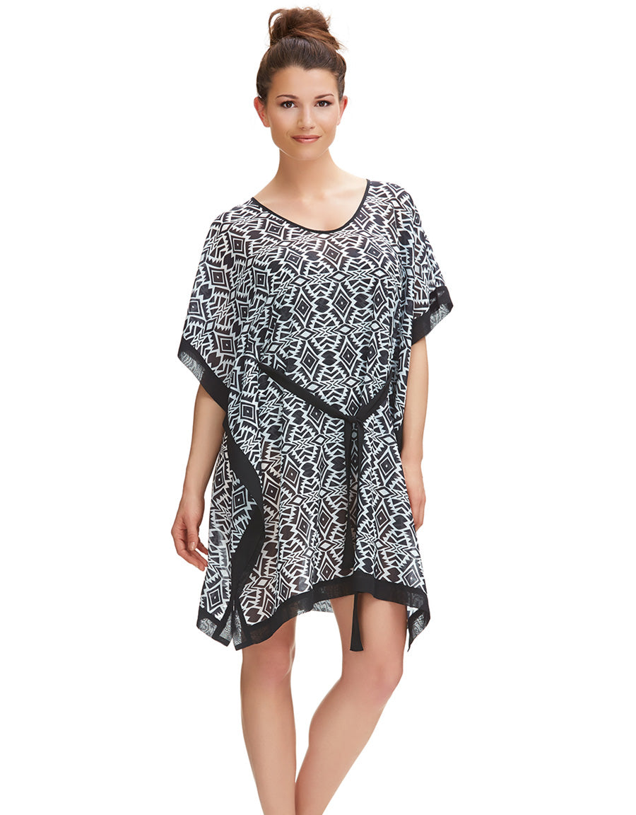 Fantasie Beqa Kaftan, Black Cream