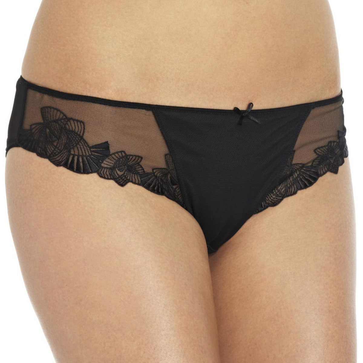 Panache Loretta Low Rise Panties, Black