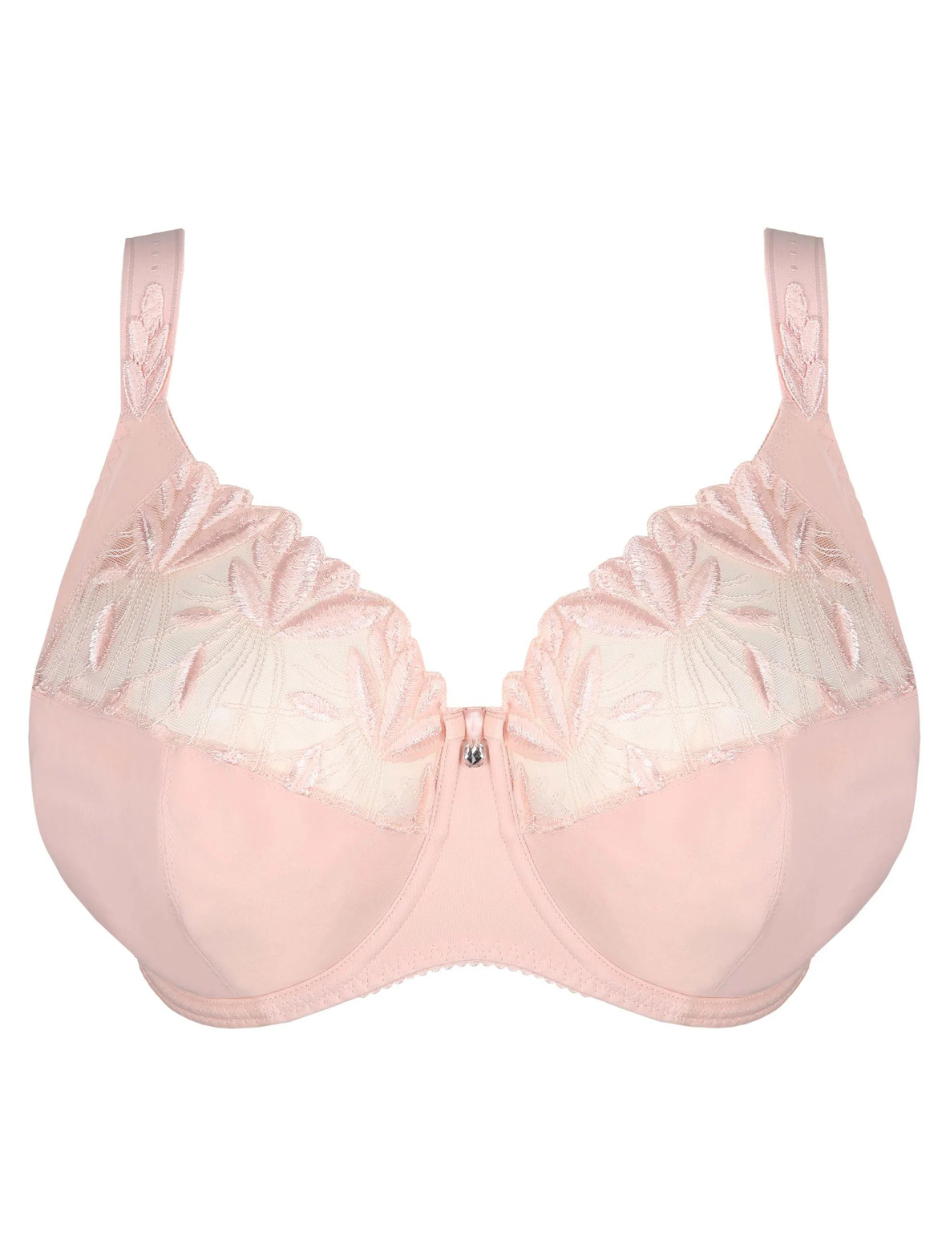 PrimaDonna Orlando Large Cups Full Cup Wire Bra in Pearly Pink | Pink Full Cup Primadonna Bra