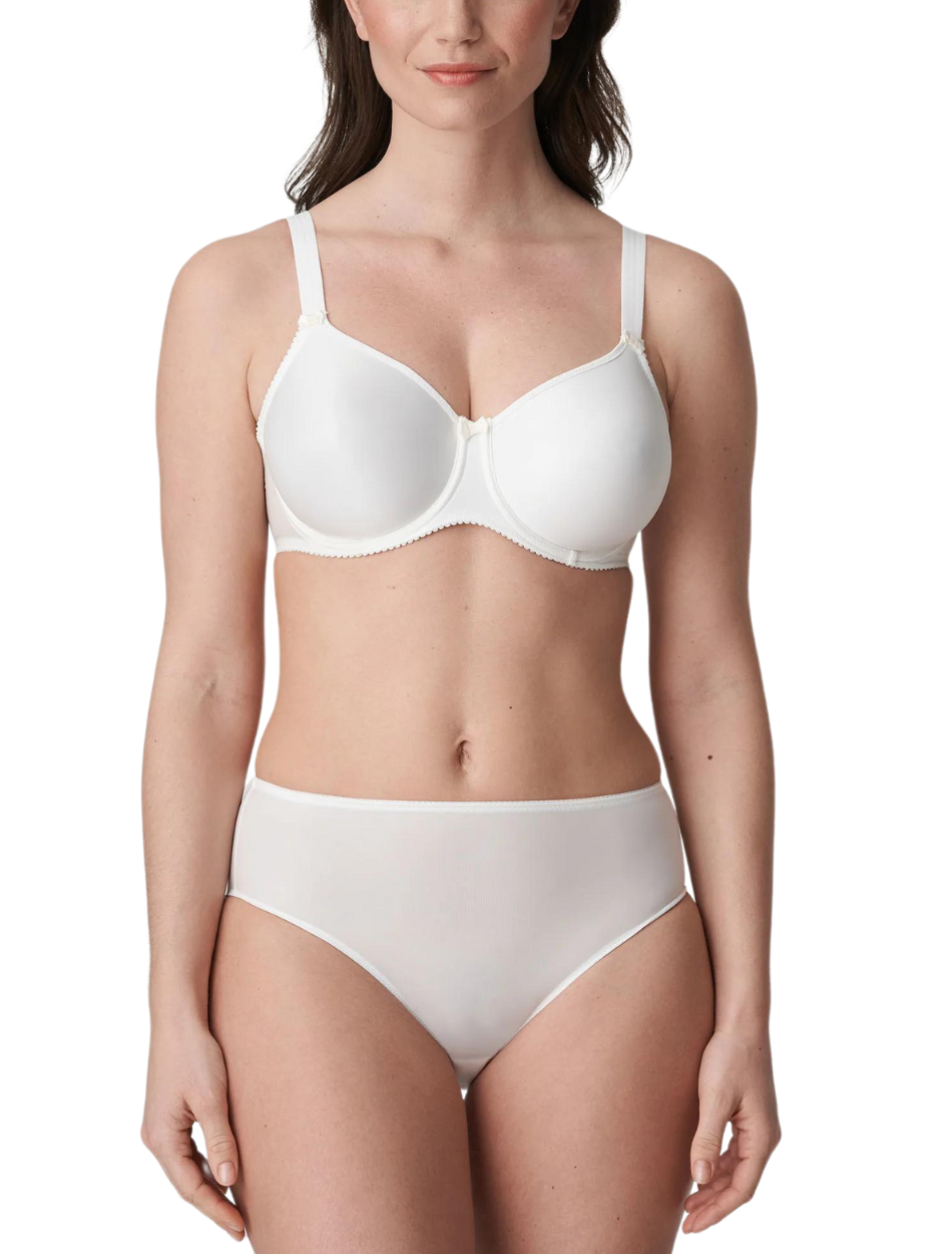 PrimaDonna Satin Seamless Full Cup Non Padded Underwire Bra, Natural | PrimaDonna T-Shirt Bra