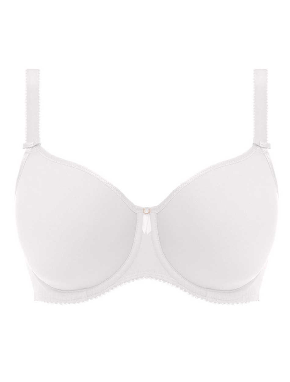 Fantasie Rebecca Essentials Underwire Moulded Bra, White | White Molded Bra | White T-Shirt Bra | White Fantasie Bra