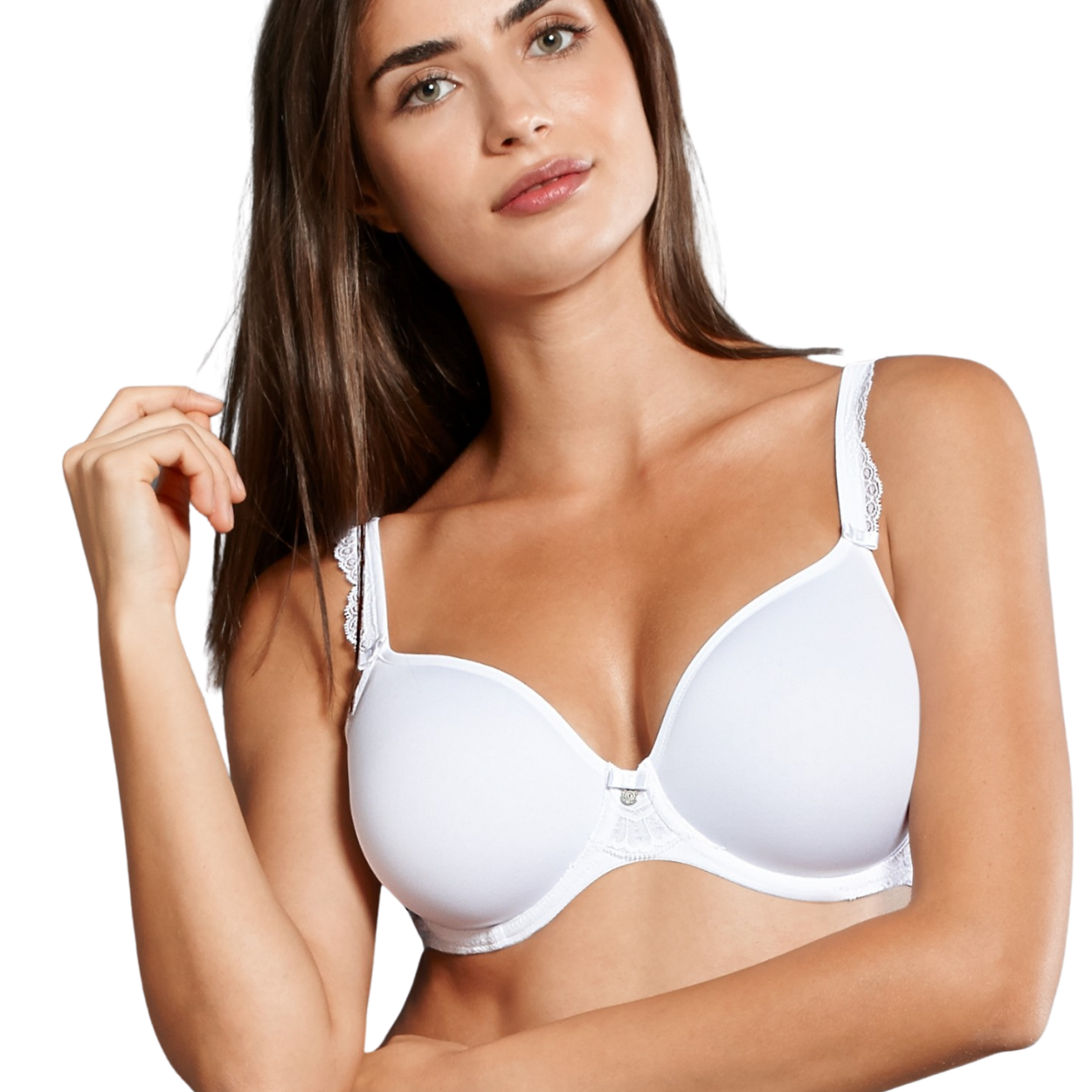 Anita Rosa Faia Selma Underwire Bra with Spacer Cups, White | White Rosa Faia Molded Bra | White Spacer Bra