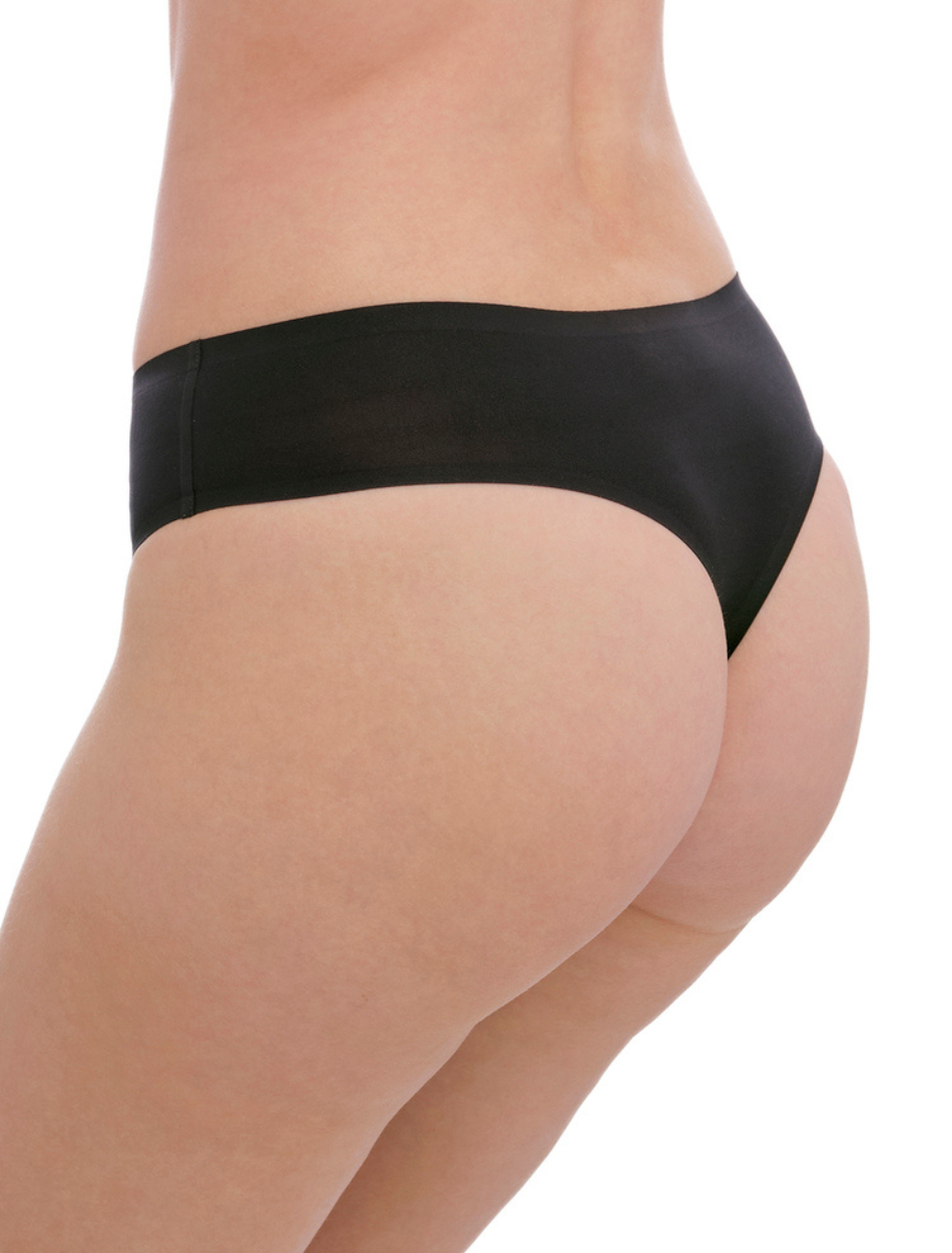 Fantasie Smoothease Invisible Stretch Full Thong , Black