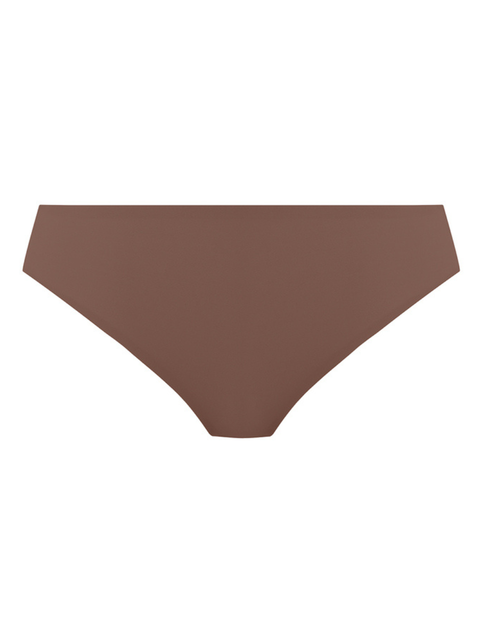 Fantasie Smoothease Invisible Stretch Full Thong , Coffee Roast