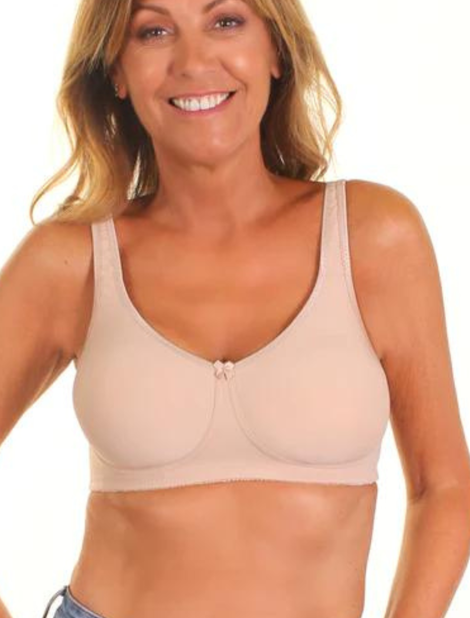 Trulife Harper Bra, White | White Trulife Harper Mastectomy Bras