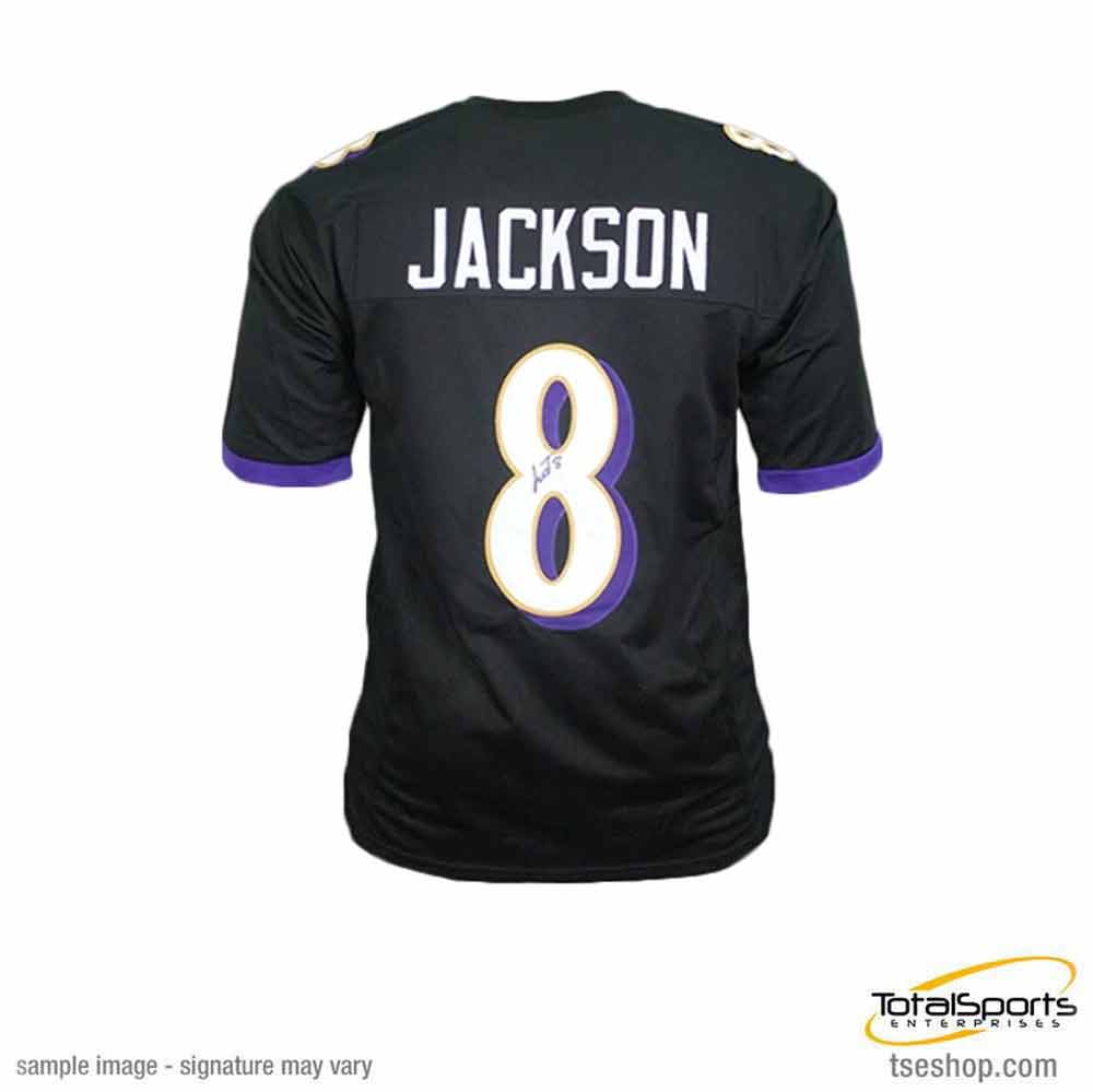 lamar jackson black jersey