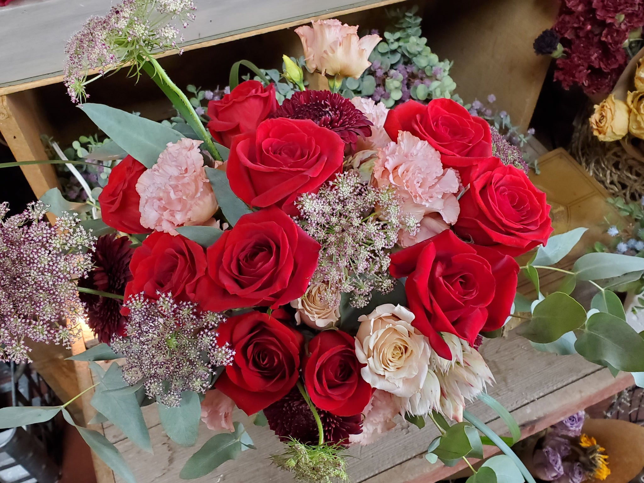 Luxury One Dozen Red Roses Bundle at From You Flowers