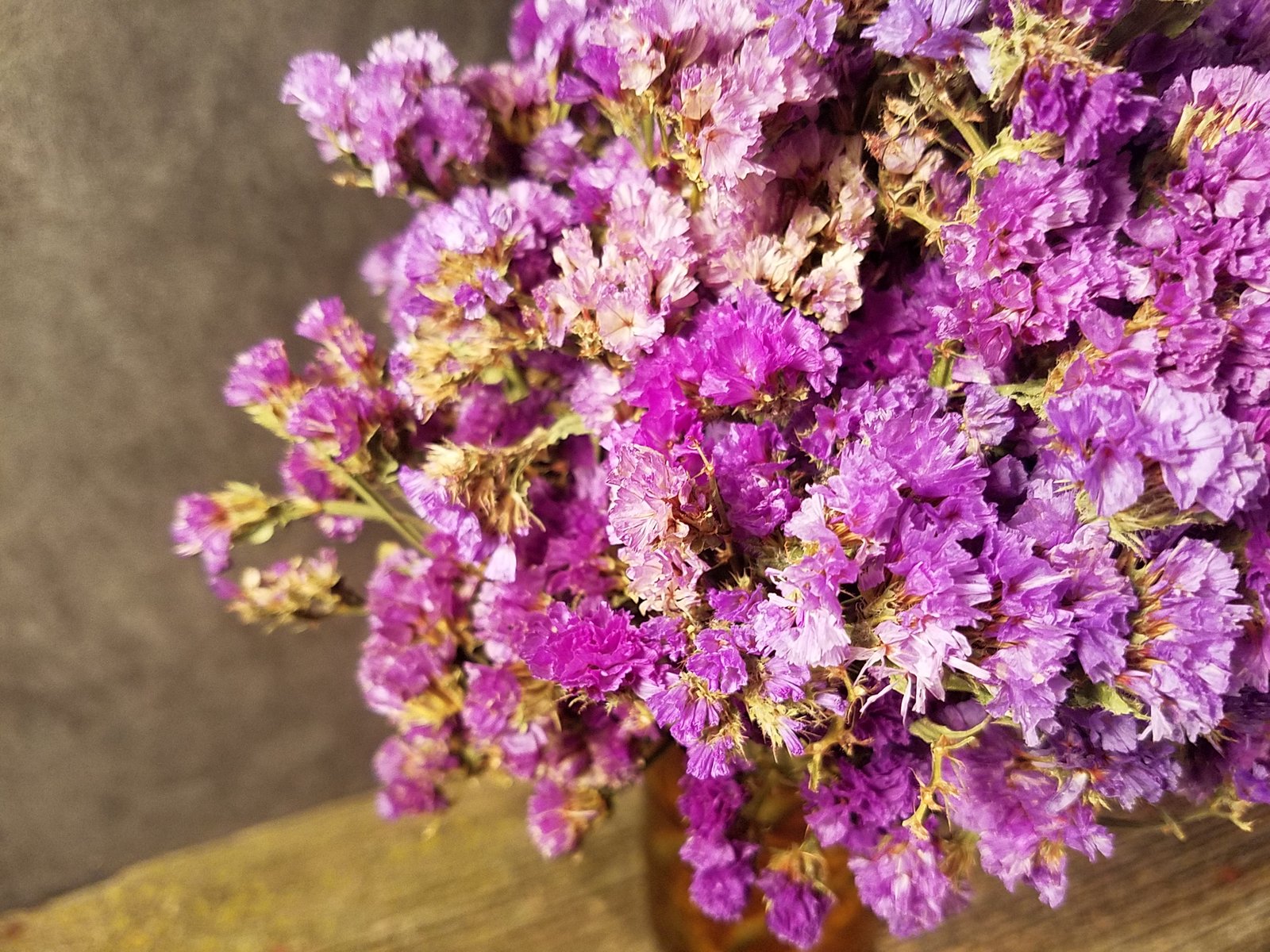 Dried White Statice Flowers - E's Florals