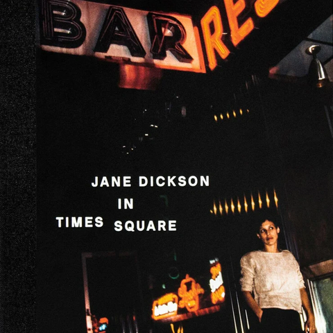 Jane Dickson in Times Square 