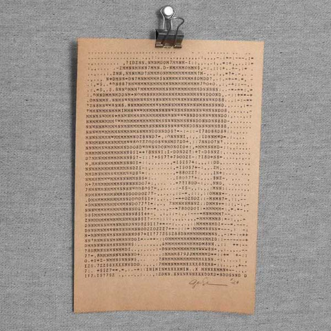 Lydia Tomkiw | Typewriter Portrait by Dan Shepelavy