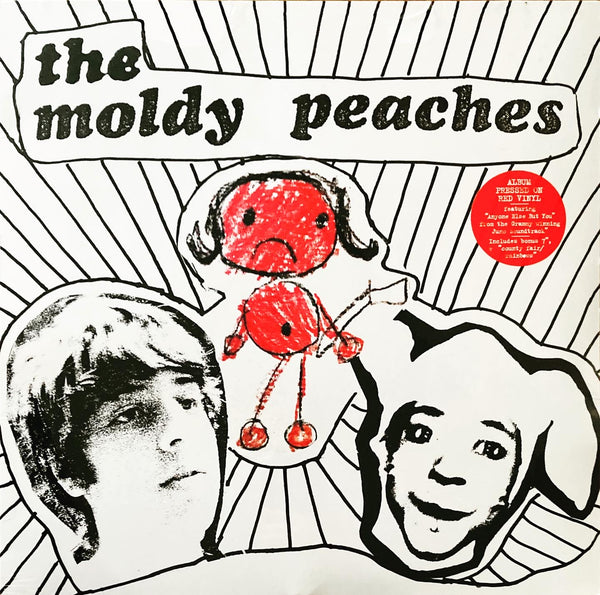 Moldy Peaches, The "The Moldy Peaches" Red RE LP + 7"