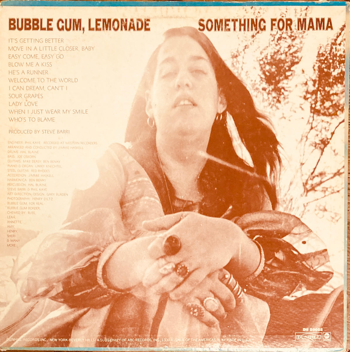 Mama Cass “bubblegum Lemonade And Something For Mama” Lp 1969 Modern Soul Records 