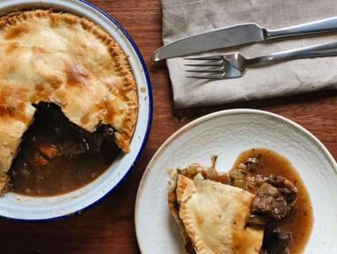 Beef & Guinness Pie Recipe