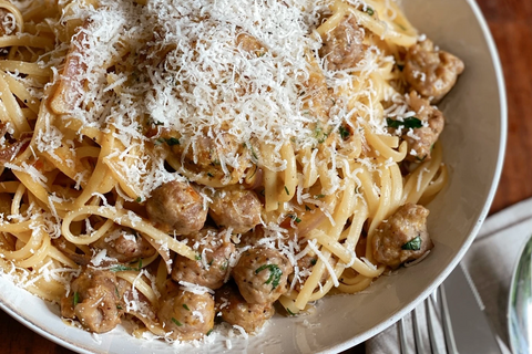 Sausage Carbonara recipe